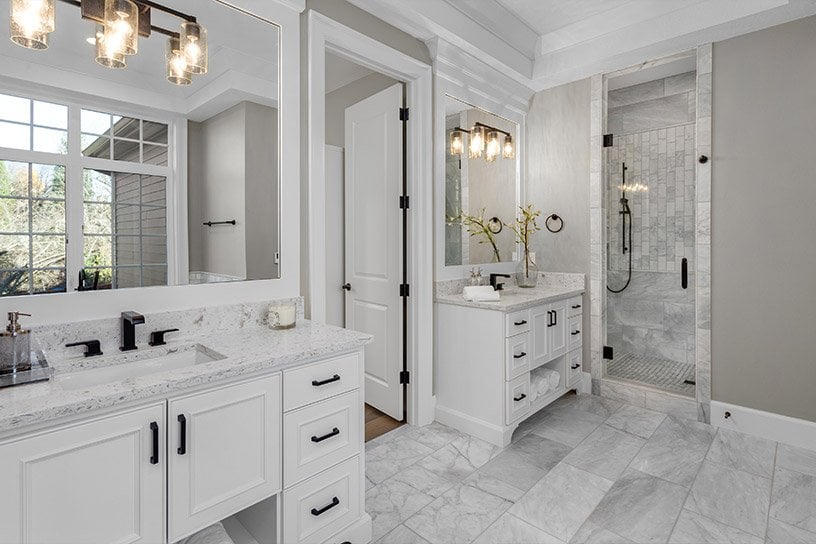 bathroom remodel project