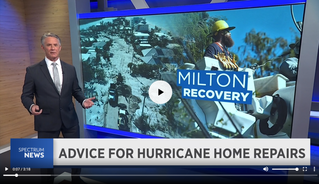 TomCo Solutions featured in Bay News 9 Tampa Bay for Hurricane Relief